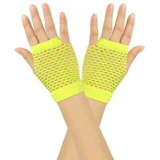 Netzhandschuhe - kurz schwarz