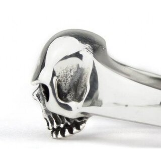 etNox - Silberring - Skull