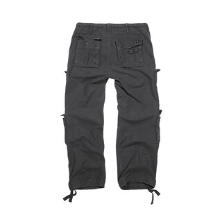 Brandit - Pure Vintage Trouser - schwarz 4XL