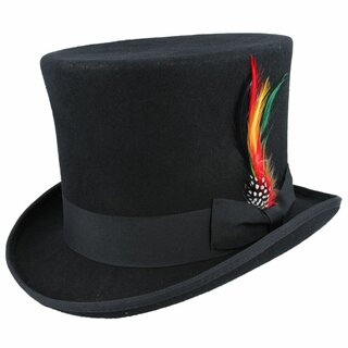 Maz - Victorianischer Zylinder - Victorian Top Hat - schwarz L