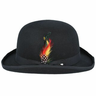 Bowler Hat - Melone - schwarz XL