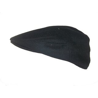 G & H - Great Horse - Schiebermütze - Flat cap - Wool/Wolle - schwarz 50 cm