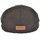 G & H - Great Horse - Schiebermütze - Flat cap - Fischgrätmuster - schwarz/dunkelbraun 58 cm