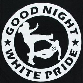 T-Shirt - Good night white pride L