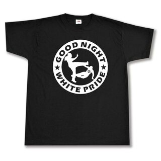 T-Shirt - Good night white pride 3XL
