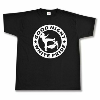 T-Shirt - Good night white pride 5XL