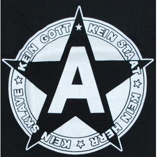 T-Shirt - Kein Gott, kein Staat, kein Herr, kein Sklave 3XL