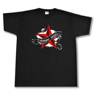 T-Shirt - Siempre antifascista 5XL