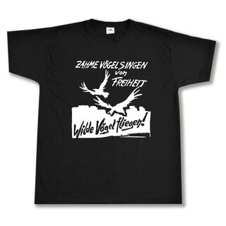 T-Shirt - Zahme Vögel ... L