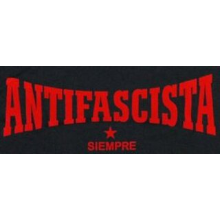 T-Shirt - Antifascista siempre L