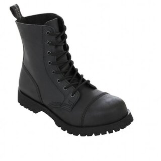 Boots & Braces - 8-Loch - Basic - matt schwarz 9 = 43