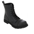 Boots & Braces - 8-Loch - Basic - matt schwarz 10 = 44