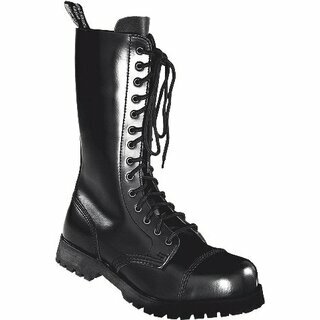 Boots & Braces - 14-Loch - schwarz 10 = 44