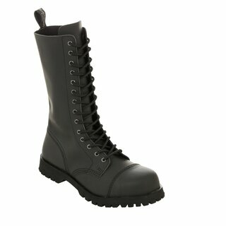 Boots & Braces - 14-Loch - Basic - matt schwarz 7 = 41