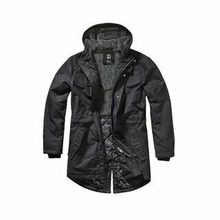 Brandit - Jacke - Marsh Lake Parka - schwarz L