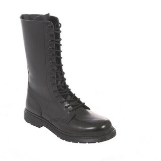 Boots & Braces - 14-Loch - easy - Zipper - schwarz 6 = 40