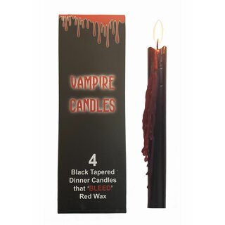 Stabkerzen - Blutkerzen - Vampire Candles - schwarz/rot