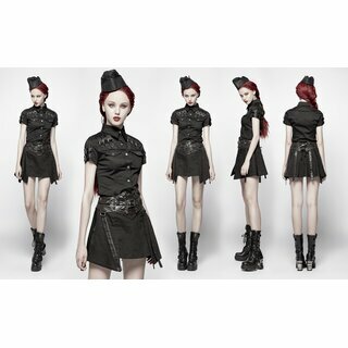 Punk Rave - Gothic Militia Shirt L