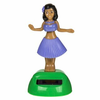 Solarfigur - Hula Girl  gelb