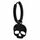 Steel Blackline - Ohrhänger - Hoops - Little Skull