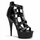 Pleaser - Delight-682 - schwarz