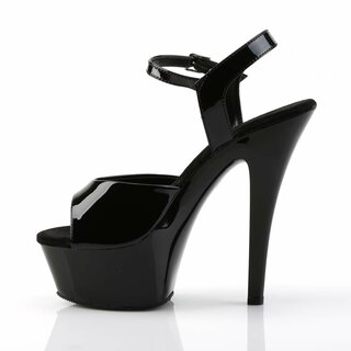Pleaser - Kiss-209 - Lack - schwarz 41/42