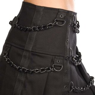 Black Pistol - Chain Mini Denim - schwarz XL