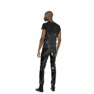 Patrice Catanzaro - Shawn Vinyl Pants - Lack - schwarz 44 - XL