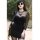 Necessary Evil - Ruched Mesh Lyssa Top
